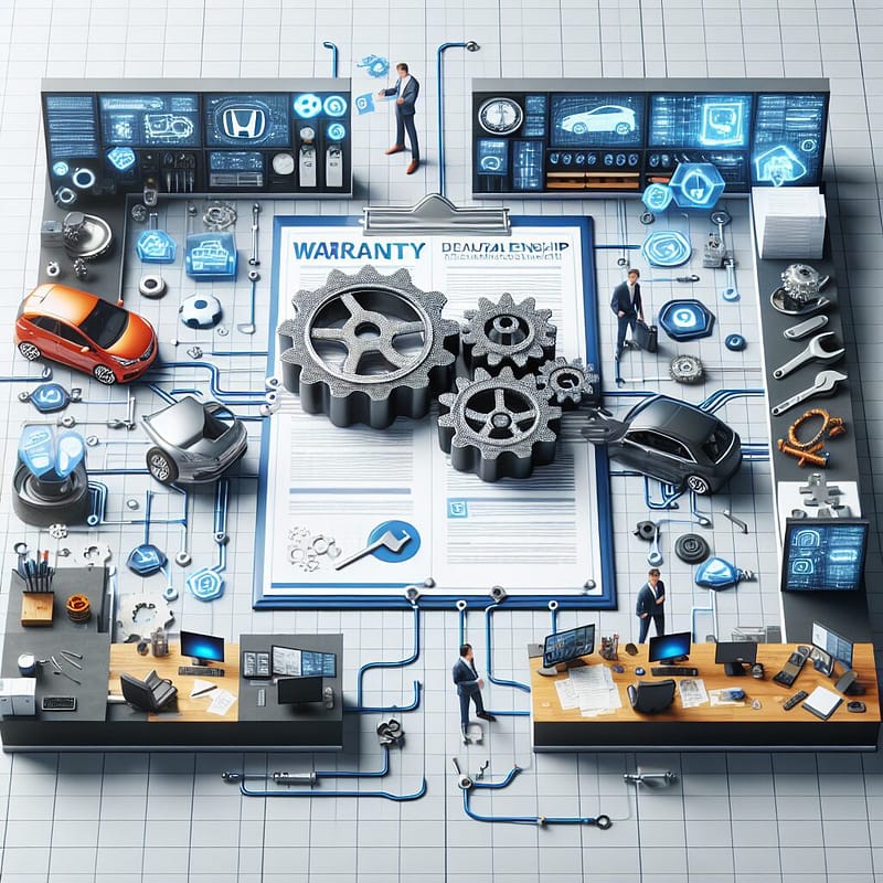 Honda's extended auto warranty seamlessly integrates with dealership maintenance services, highlighting the harmony between warranty benefits and maintenance support.