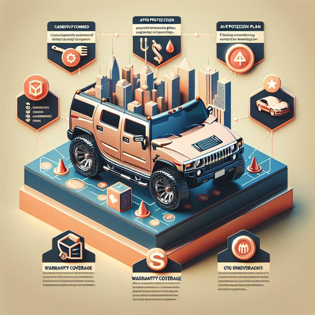 Comprehensive guide cover for Hummer warranty plans featuring key features and selection tips.